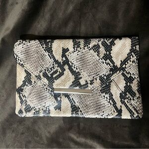 Snakeskin Clutch Bag